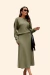 CONJUNTO BLUSA E SAIA QUEILA - VN - comprar online