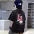 Imagem do Camiseta de manga curta com grafite estampada