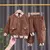 Conjunto de Roupas de Veludo Meninos - loja online
