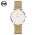 Relógio Feminino de Luxo com Pulseira em Aço Inox e Alta Durabilidade