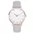 Relógio Feminino Casual de Luxo – Design Elegante em Ouro Rosa com Pulseira Fina - loja online