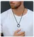 Imagem do Colar Viking Masculino Vnox – Pingente Möbius em Aço Inoxidável Estilo Nórdico