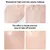 Respirável BB Cream Maquiagem Primer, Fundação Rosto, Hidratante Intensivo, F - loja online