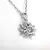 Colar Feminino Prata 925 com Moissanite Redondo – 1 Quilate, Cor D Brilhante - comprar online