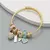 Pulseira Círculo do Amor – Moda Feminina em Aço Inoxidável Frisado - loja online