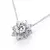 Imagem do Colar Feminino Prata 925 com Moissanite Redondo – 1 Quilate, Cor D Brilhante