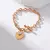 Pulseira em Aço Inoxidável Lindissima! na internet