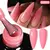 Esmalte em Gel UR SUGAR 7ml – Base de Borracha Rosa Nude Natural Semi Permanente