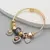 Imagem do Pulseira Círculo do Amor – Moda Feminina em Aço Inoxidável Frisado