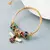 Pulseira Círculo do Amor – Moda Feminina em Aço Inoxidável Frisado na internet