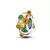 Pingentes Florais em Prata Esterlina 925 – Girassol e Tulipa para Pulseira Tipo Pandora - A PRIMEIRA VISTA 