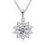 Colar Feminino Prata 925 com Moissanite Redondo – 1 Quilate, Cor D Brilhante - A PRIMEIRA VISTA 