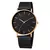 Relógio Feminino Casual de Luxo – Design Elegante em Ouro Rosa com Pulseira Fina - comprar online