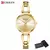 Relógio Curren Luxo Feminino – Quartzo, Strass Brilhante e Pulseira de Aço Inoxidável - A PRIMEIRA VISTA 