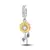Pingentes Florais em Prata Esterlina 925 – Girassol e Tulipa para Pulseira Tipo Pandora - loja online