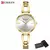 Relógio Curren Luxo Feminino – Quartzo, Strass Brilhante e Pulseira de Aço Inoxidável - loja online