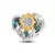 Pingentes Florais em Prata Esterlina 925 – Girassol e Tulipa para Pulseira Tipo Pandora - comprar online