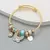 Pulseira Círculo do Amor – Moda Feminina em Aço Inoxidável Frisado - A PRIMEIRA VISTA 