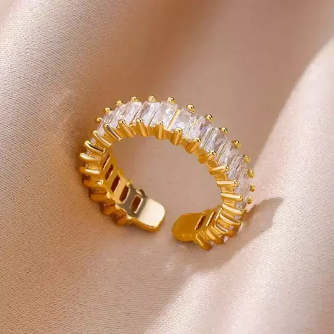 Anel Feminino de Coração Estético
