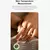 Anel Inteligente R09 com Sensor de Temperatura – Unissex com Estojo de Carregamento