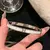 Pulseira Feminina de Aço Titânio com Zircônia à Prova d’Água - A PRIMEIRA VISTA 
