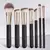 Kit de Pincéis de Maquiagem Maange 7 Peças – Para Base, Pó, Corretivo e Blush