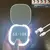 Espelho de Maquiagem Dobrável com Luz LED – Portátil, Compacto e com Aumento de Imagem - comprar online