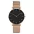 Relógio Feminino Casual de Luxo – Design Elegante em Ouro Rosa com Pulseira Fina