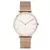 Relógio Feminino Casual de Luxo – Design Elegante em Ouro Rosa com Pulseira Fina - A PRIMEIRA VISTA 