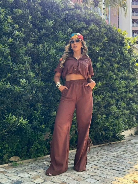 Conjunto Suzana – Marrom