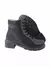 Bota Feminina Coturno Cano Curto com Salto Bloco Estilo Conforto e Versatilidade - loja online