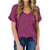 Ladies' Scoop Neck Pocket T-Shirt Roll - Roupas e Acessórios Femininos - Cura do Bem