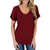 Ladies' Scoop Neck Pocket T-Shirt Roll na internet