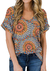 Ladies' Scoop Neck Pocket T-Shirt Roll na internet