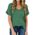 Ladies' Scoop Neck Pocket T-Shirt Roll