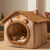 Cama Ursinho 4 Estações – Cama Pet Fechada e Aconchegante - comprar online