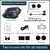 1 Par de intercomunicador kebidumei Y12 PRO para capacete com mais de 300m de alcance + autofalante e microfone