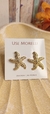 Brinco Estrela do Mar Dourado Dy - comprar online