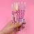 Marca Texto 2 Pontas Estampado Ursinho Lotso - Kit 6 Cores