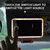 Mini espelhos de maquiagem interior do carro placa viseira espelho solar led na internet