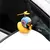 Pato Decorativo com Capacete e Hélice para Carro ou Moto – Estilo Único no Painel - comprar online