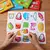 Conjunto Montessori de Cartões de Correspondência - 32 Peças
