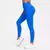 Nclagen sem costura leggings esportivas mulher baixa calças de yoga controle de - lojaZin