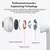 Fones de ouvido sem fio TWS com microfone, Bluetooth, esportivo, compatível com Apple/IPhone e Android - comprar online