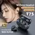 Fones de ouvido Bluetooth sem fio A02, esportivo, com gancho de orelha, microfone,