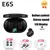 E6s tws fones de ouvido sem fio bluetooth baixo com microfone esporte com cancelamento de ruído na internet