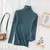 Otoño Invierno Hermoso suéter cuello alto mujer - comprar en línea