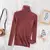 Otoño Invierno Hermoso suéter cuello alto mujer - Gian Store Global Express