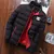 Chaqueta acolchada de algodón para hombre, Parkas gruesas y cálidas con cuello - Gian Store Global Express