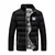 Chaqueta acolchada de algodón para hombre, Parkas gruesas y cálidas con cuello - Gian Store Global Express